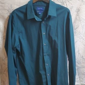 Button down dress shirt slim fit